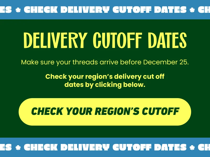 Delivery Cutoff Dates