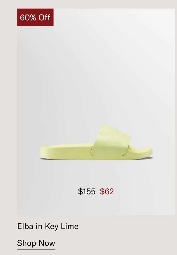 60% off. Elba in Key Lime - Shop Now