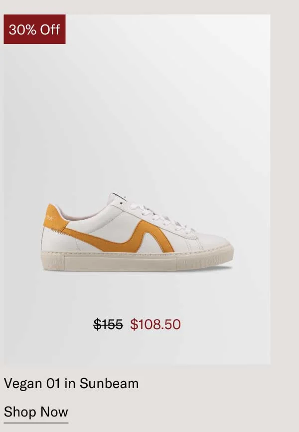 30% off. Vegan 01 in Sunbeam-Shop Now