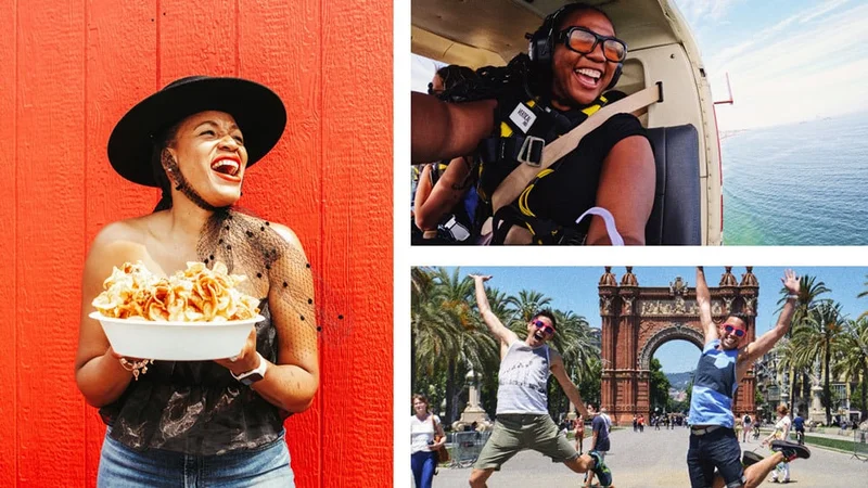Image description: Clockwise from left: Martinique Lewis, Eileen Ivette, Auston Matta and David Brown.