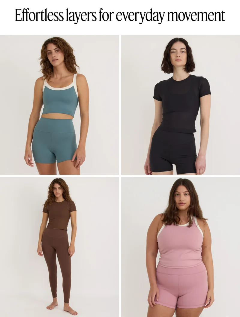 Effortless layers for everyday movement