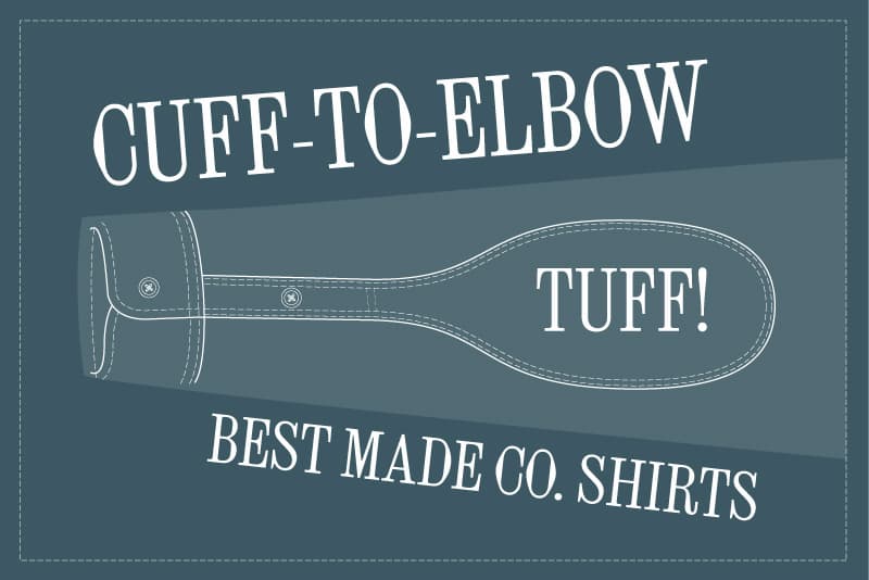 Cuff to elbow tuff