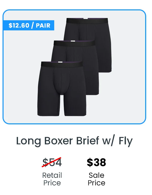 Long Boxer Brief w/ Fly