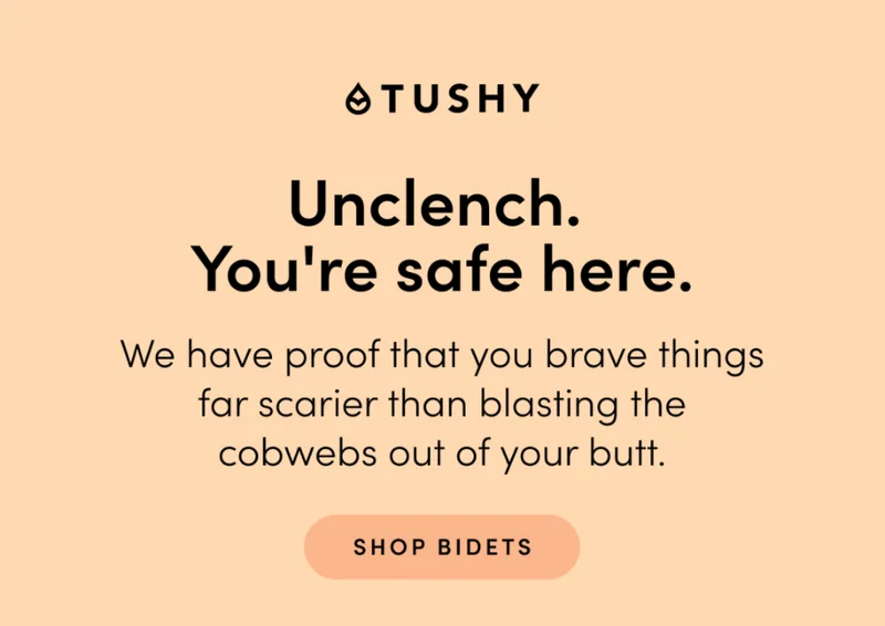 UNCLENCH. YOU'RE SAFE HERE.