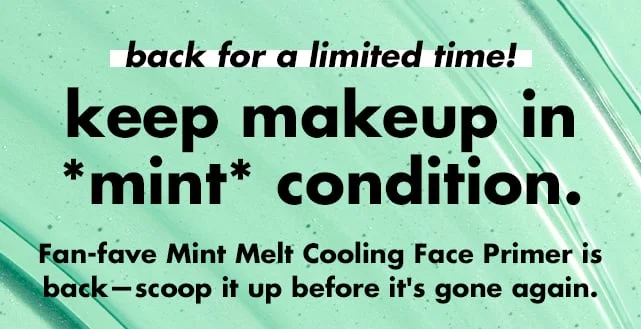 Keep makeup in *mint* condition Keep makeup in *mint* condition
