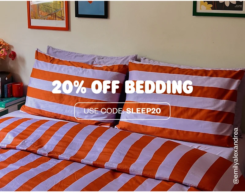 20% Off Bedding