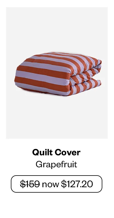 Quilt Cover - Grapefruit