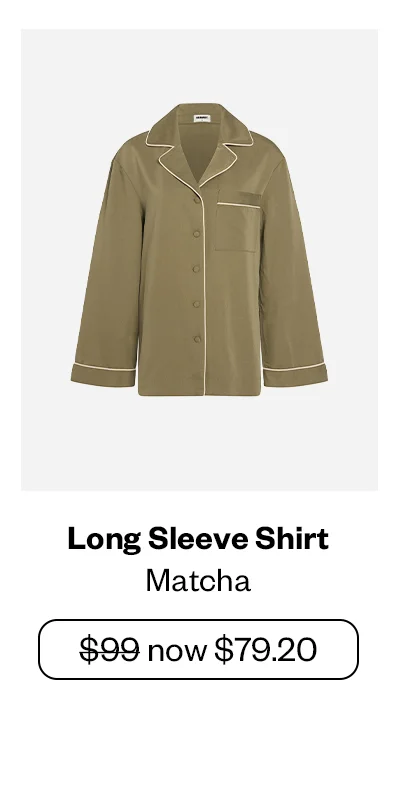 Long Sleeve Shirt - Matcha