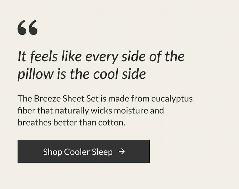 Shop Cooler Sleep