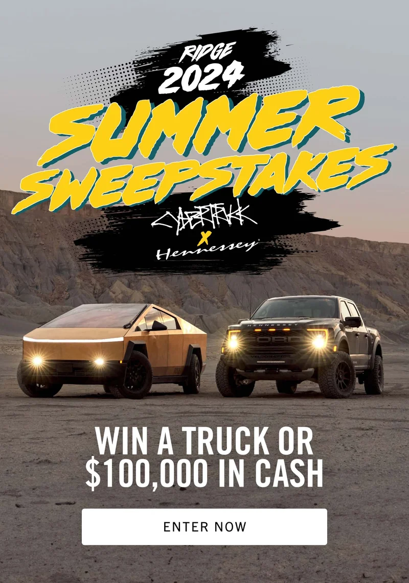 Ridge 2024 Summer Sweepstakes | Enter Now