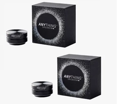 Anything Speaker Set of 2 Sound Conduction Speakers