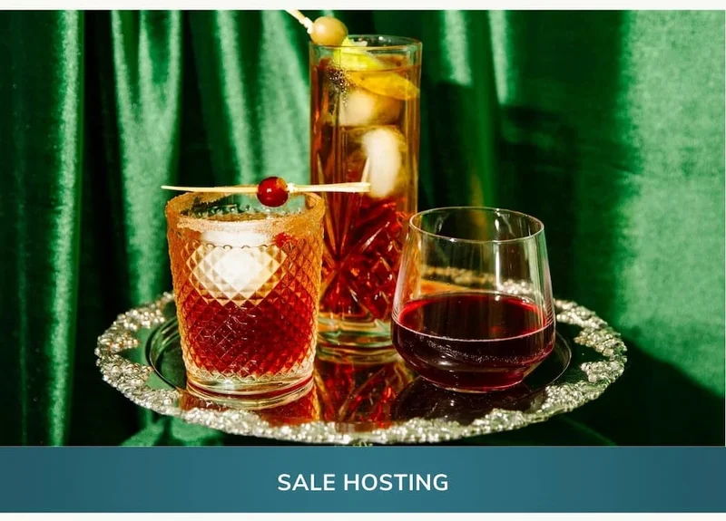 Shop sale hosting
