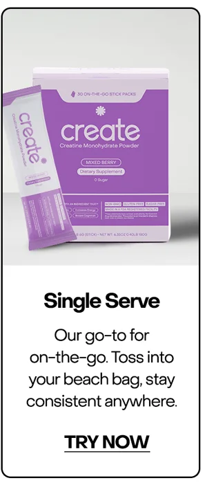 Single Serve Creatine Powder