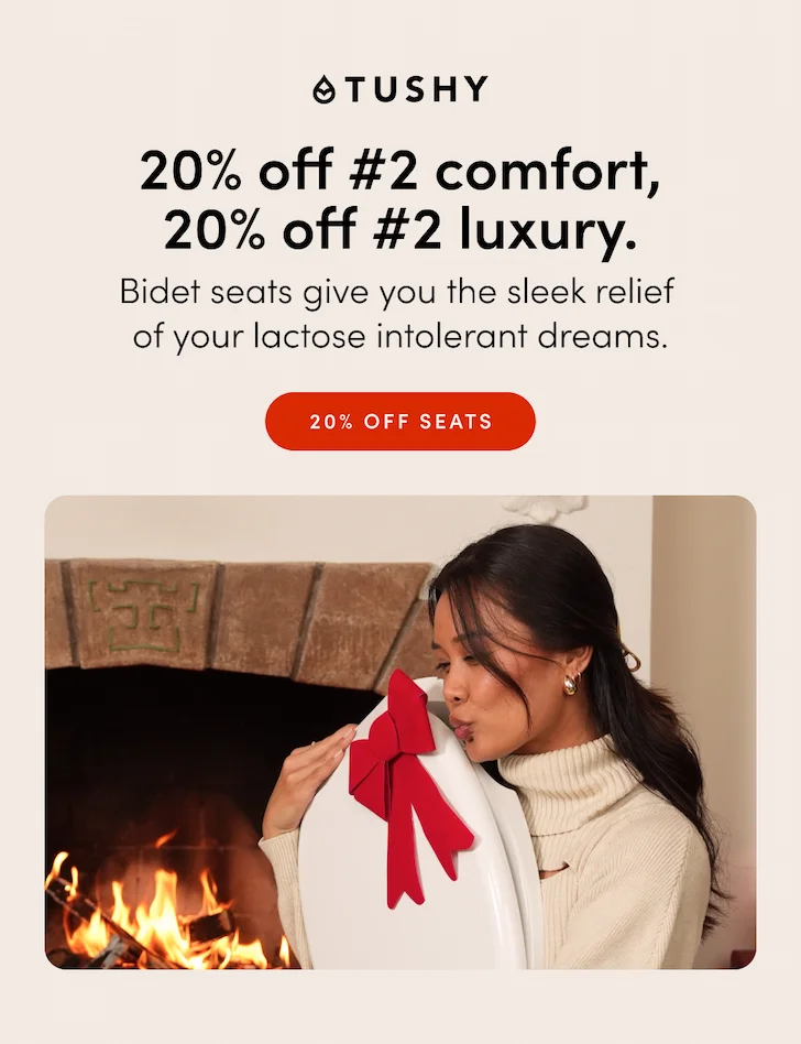 20% OFF BIDET SEATS