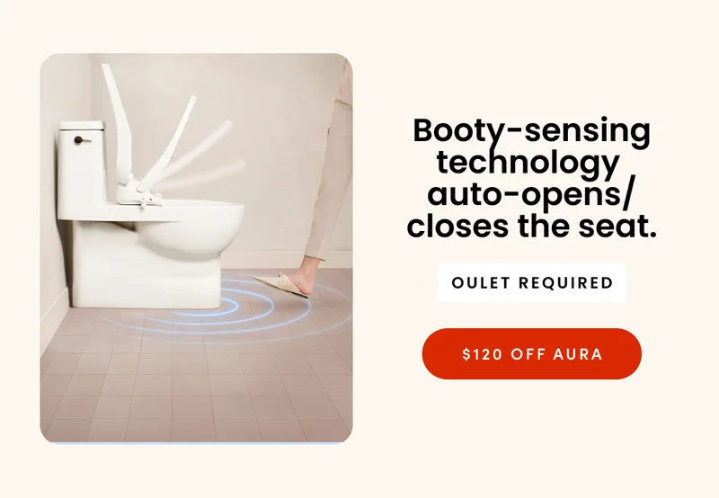 20% OFF BIDET SEATS