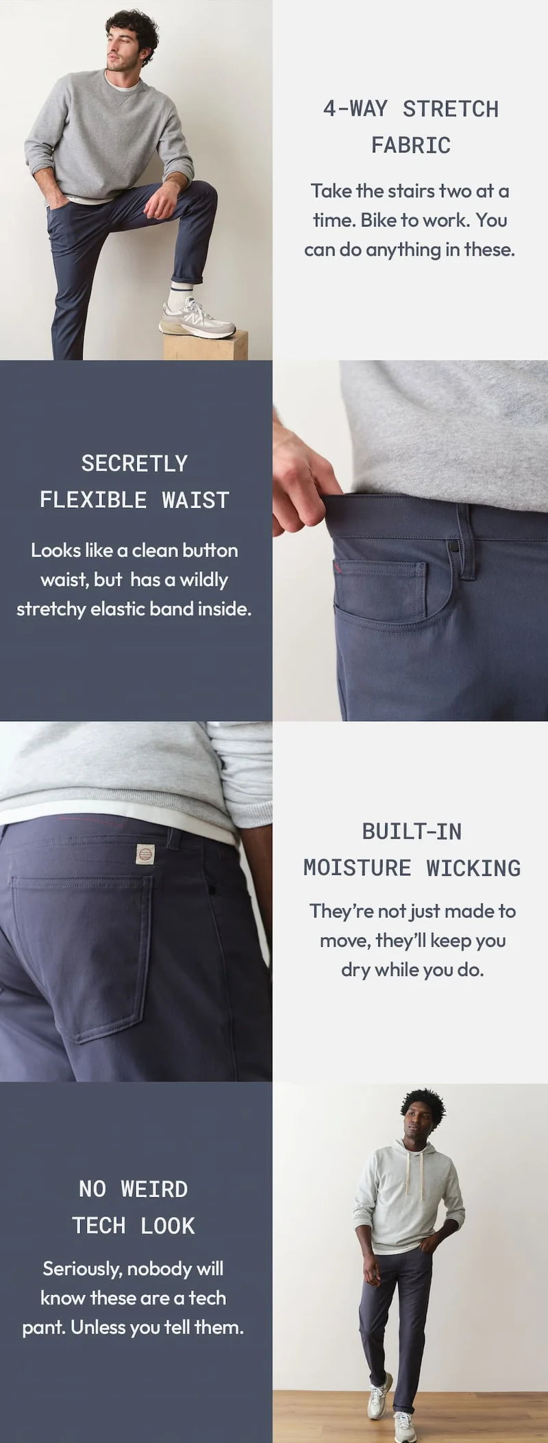The 5-Pocket Slim Straight Undercover Tech Pant