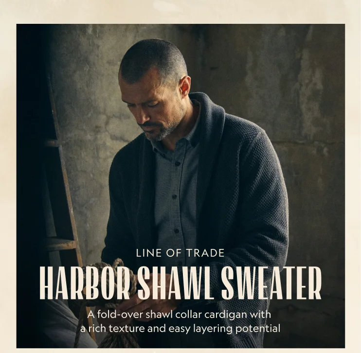 Harbor Shawl Sweater