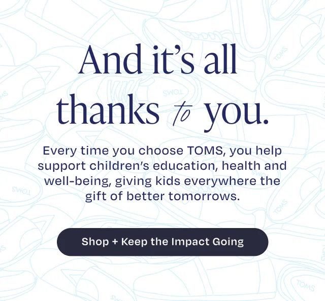 Shop + Keep the Impact Going