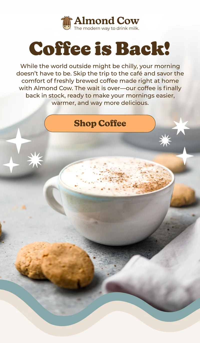 Coffee is Back!
