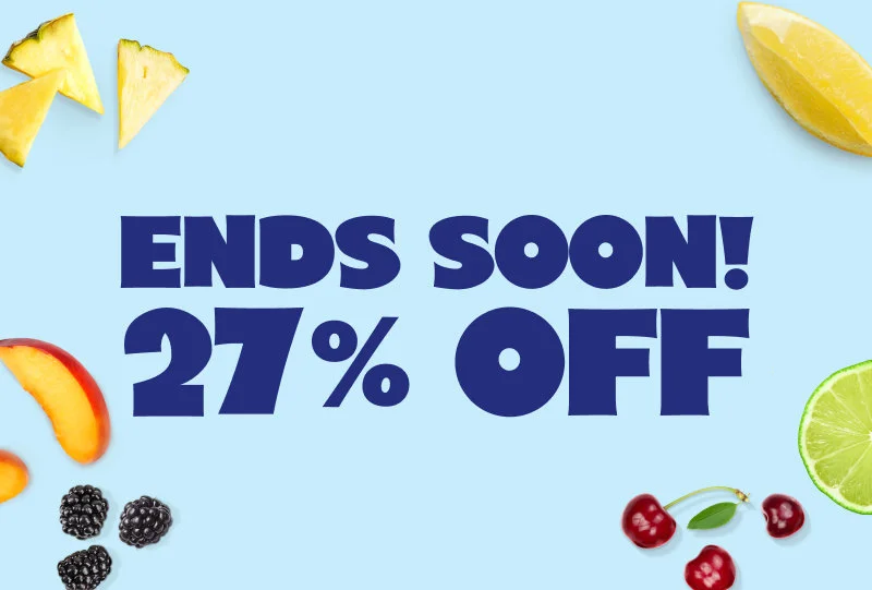 27% off ends soon.