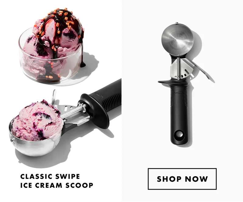 Classic swipe ice cream scoop. Shop now.