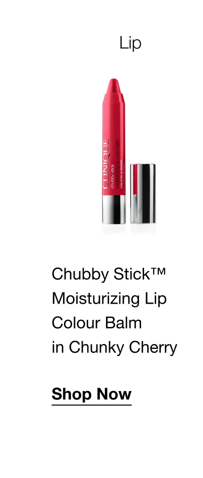 Lip | Chubby Stick™ Moisturizing Lip Colour Balm in Chunky Cherry | Shop Now