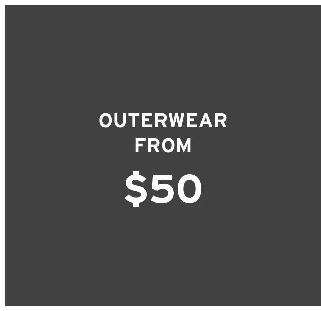 SHOP OUTERWEAR
