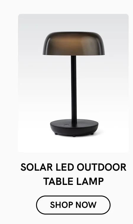 Solar LED Outdoor Table Lamp