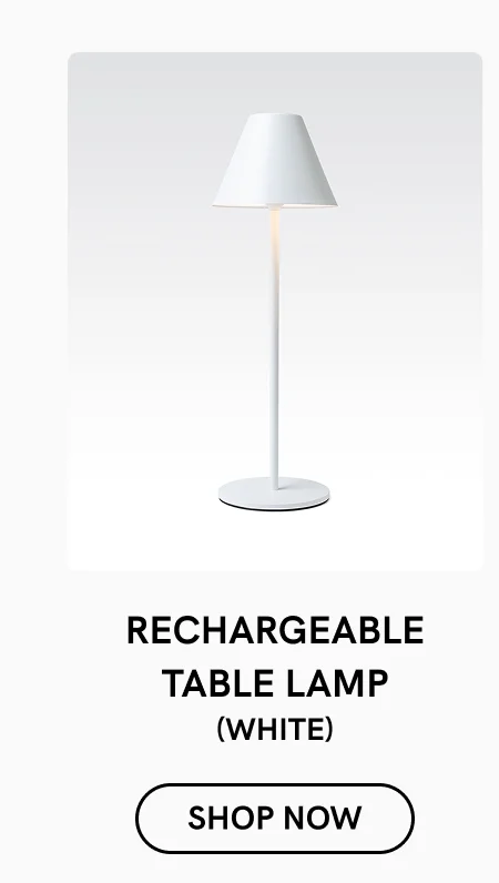 Rechargeable Table Lamp (White)
