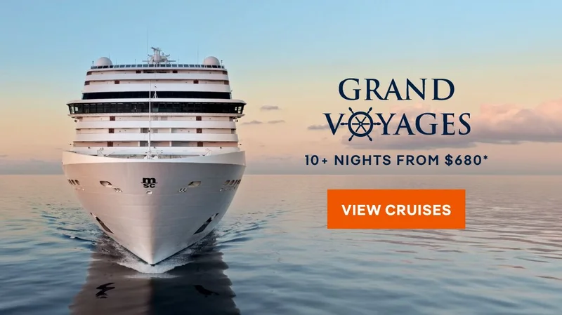 Grand Voyages – 10+ Nights – Click to View Cruises & Book Now
