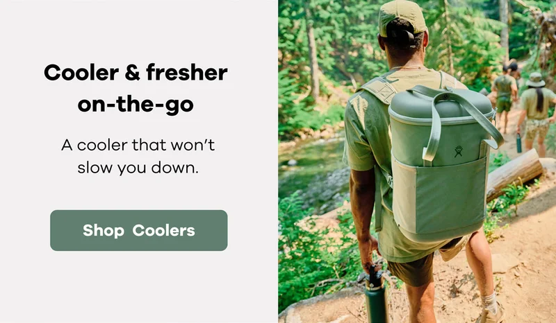 Cooler & fresher on-the-go | Shop Coolers