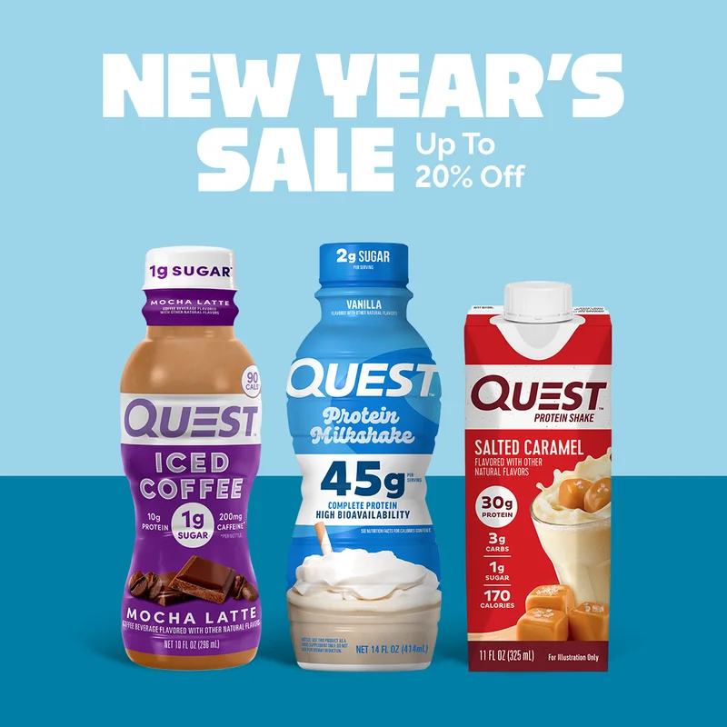 Quest Nutrition - New Year's Sale