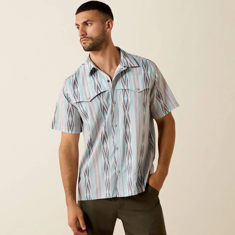 Printed VentTEK Western Yoke Classic Fit Snap Shirt