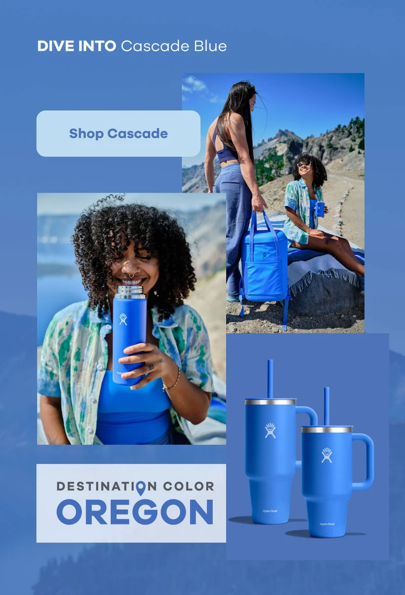 Dive Into Cascade Blue | Shop Cascade