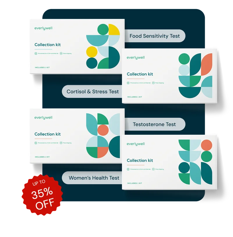 up to 35% OFF at-home lab tests