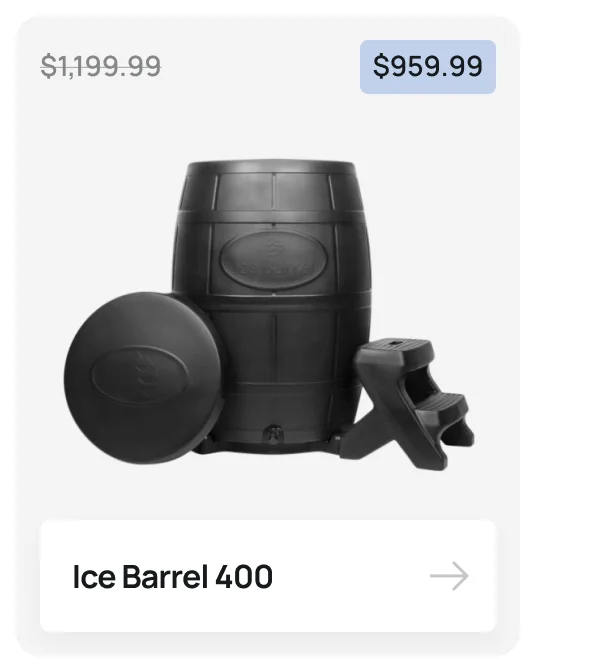 Shop Ice Barrel 400