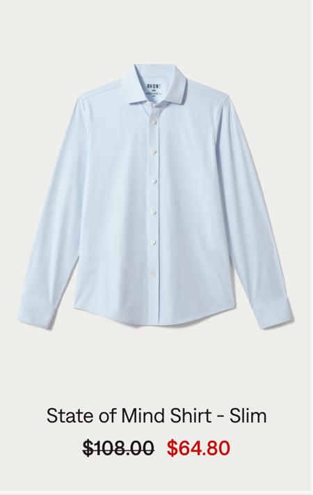 State of Mind Shirt - Slim