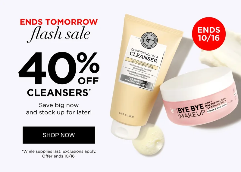 ENDS TOMORROW FLASH SALE 40% OFF