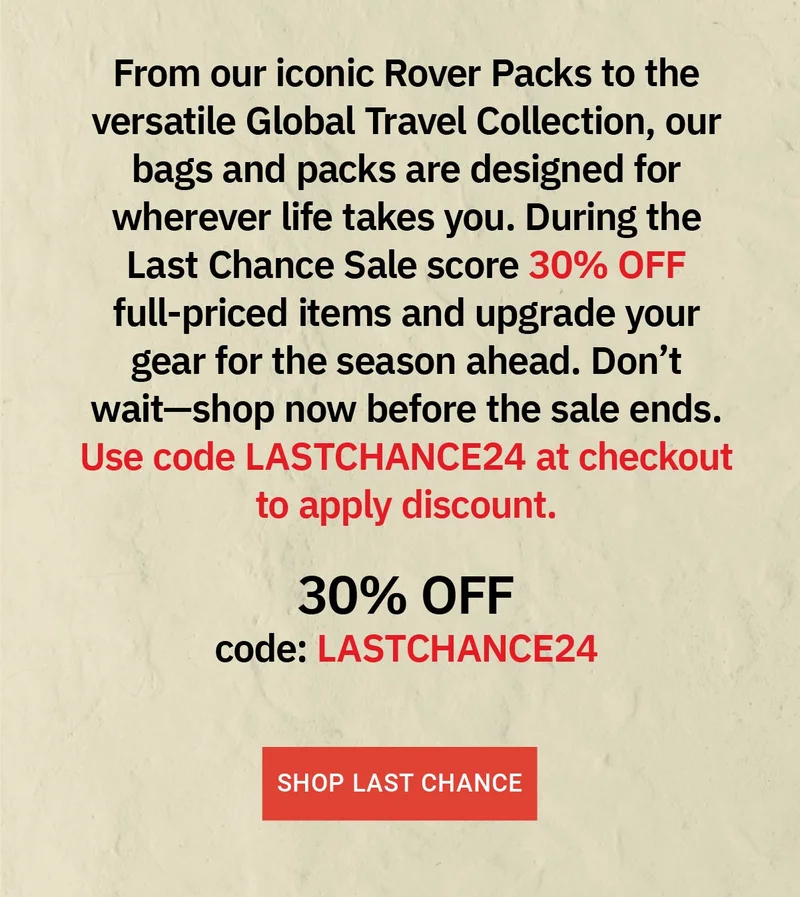 Last Chance Sale