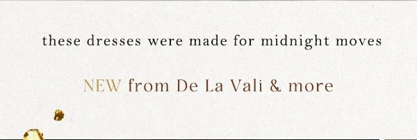 new from De La Vali & more