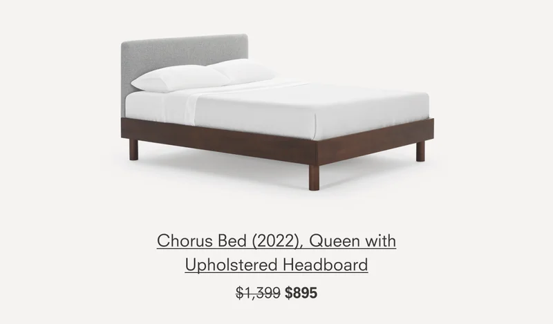 Chorus Bed 2022