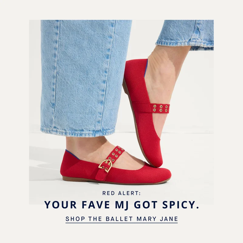 Red alert: Your fave MJ got spicy. SHOP THE RED BALLET MARY JANE Red alert: Your fave MJ got spicy. SHOP THE RED BALLET MARY JANE