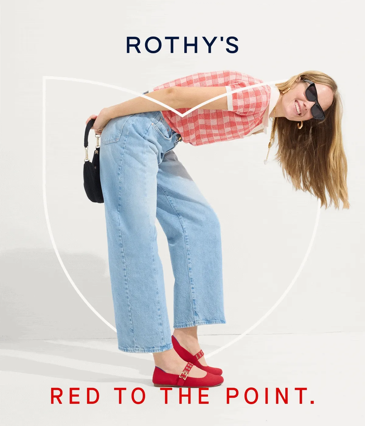 Red to the point. Red to the point.
