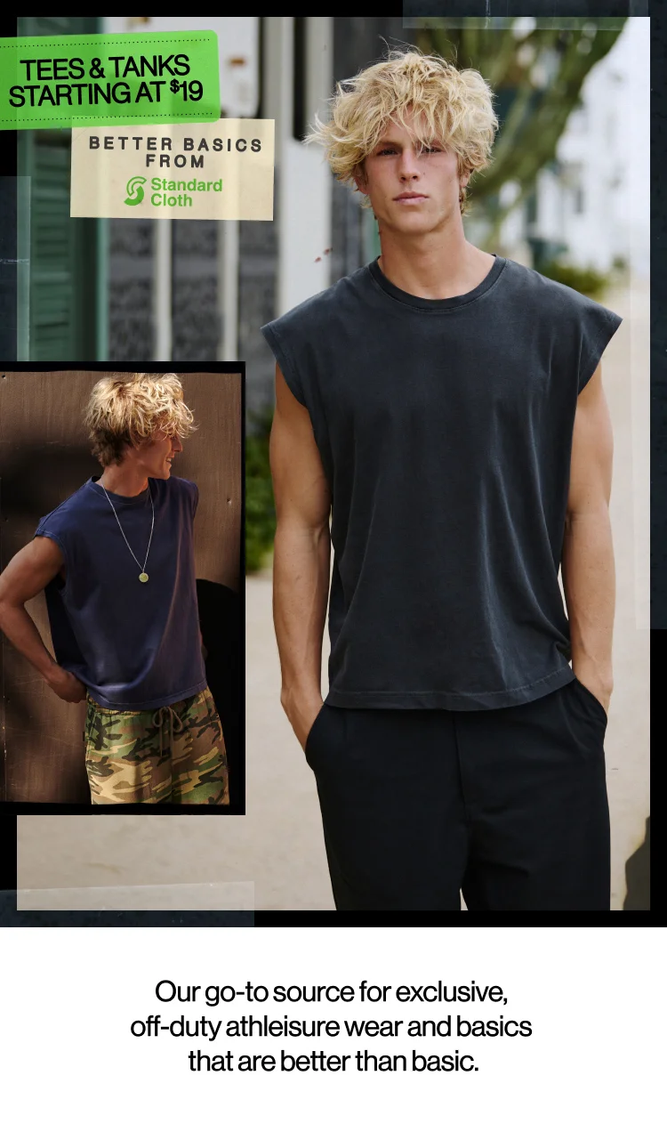 IMAGE-MEN'S TEES TANKS