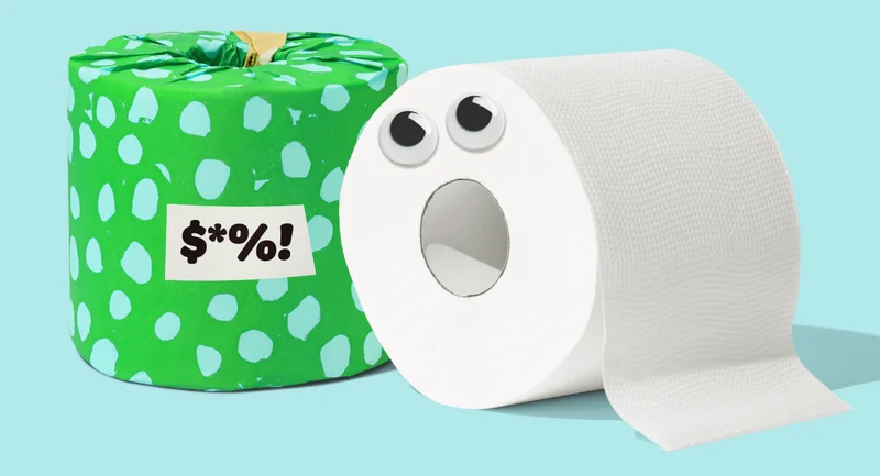 Image: Poetry Edition TP with the phrase, "$*%!"