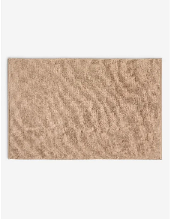 Nell Organic Cotton Bath Mat-Blush / 2' x 5'