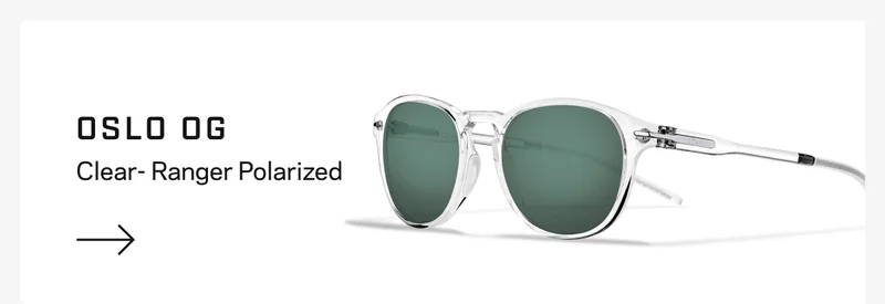Oslo - Clear Frame - Ranger Polarized Lens