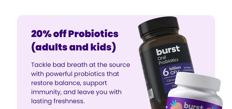 20% off probiotics