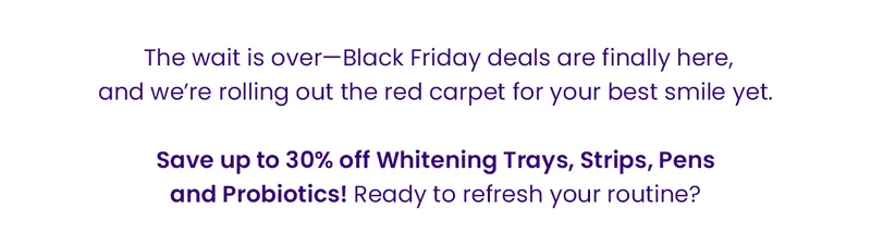 Black Friday deals are finally here! Save up to 30%