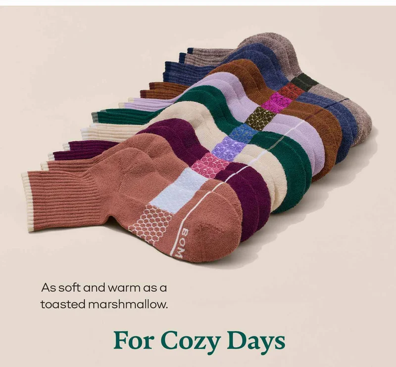 As soft and warm as a toasted marshmallow. For Cozy Days